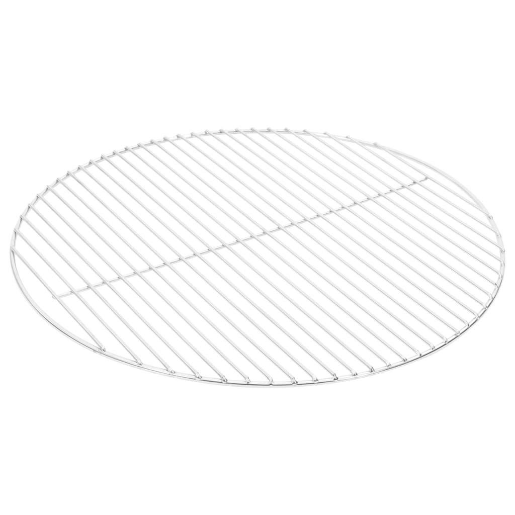 Vidaxl Barbecue Grille Round Ø54 cm 304 acero inoxidable