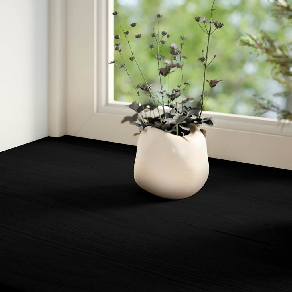 Vidaxl Finestra Soli percorsi 2 PC 160x20x2 cm Oakwwout Solido marrone scuro