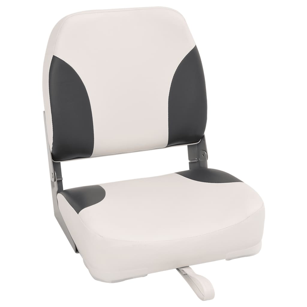 Vidaxl bootstoelen 2 st inklapbaar met hoge rugleuning 41x36x48 cm