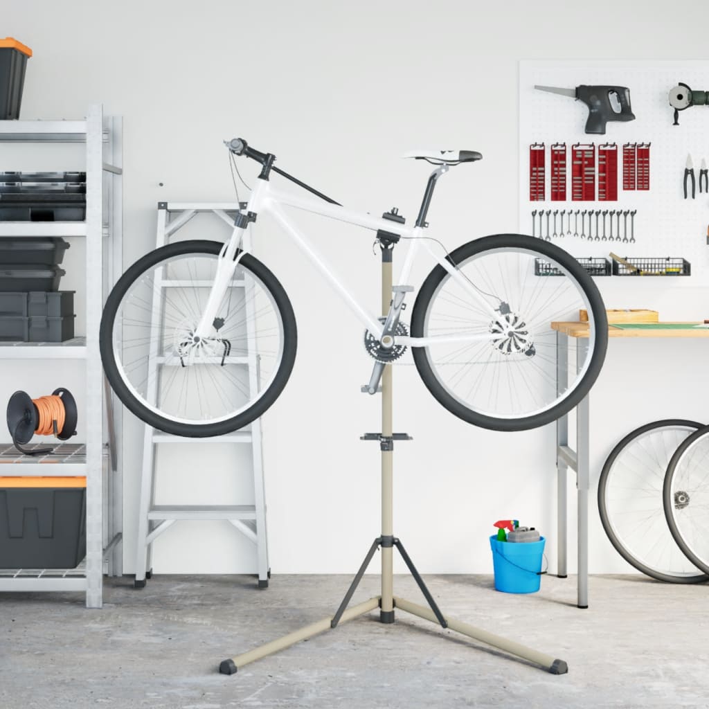 Vidaxl Fiets Repair Standard Piegabile 102-160 cm Aluminio