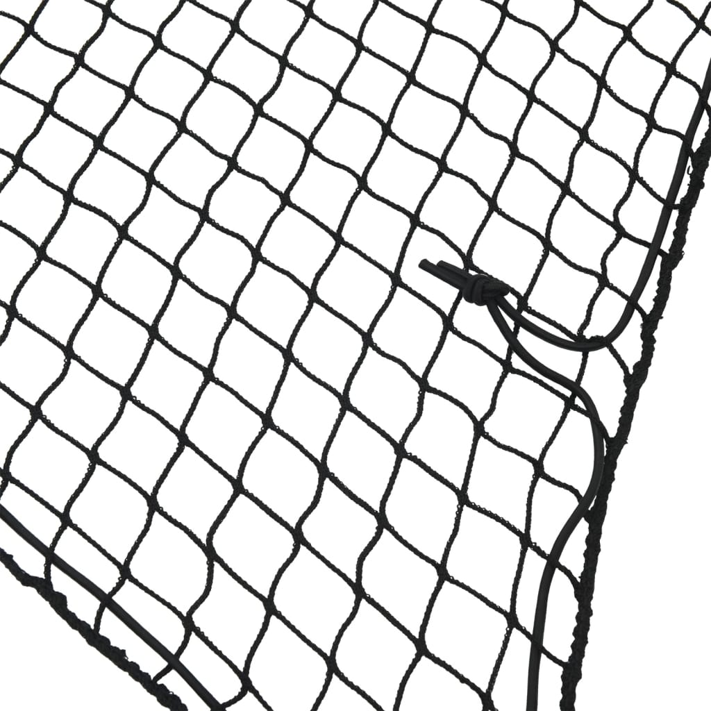 Vidaxl Trailer Network Elastic Rope 3.5x2.5 M Polypropene Negro