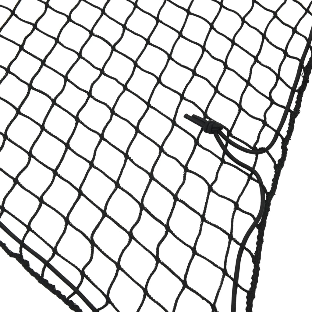 Vidaxl Trailer Network Elastic Rope 4x4 M Polypropene Black