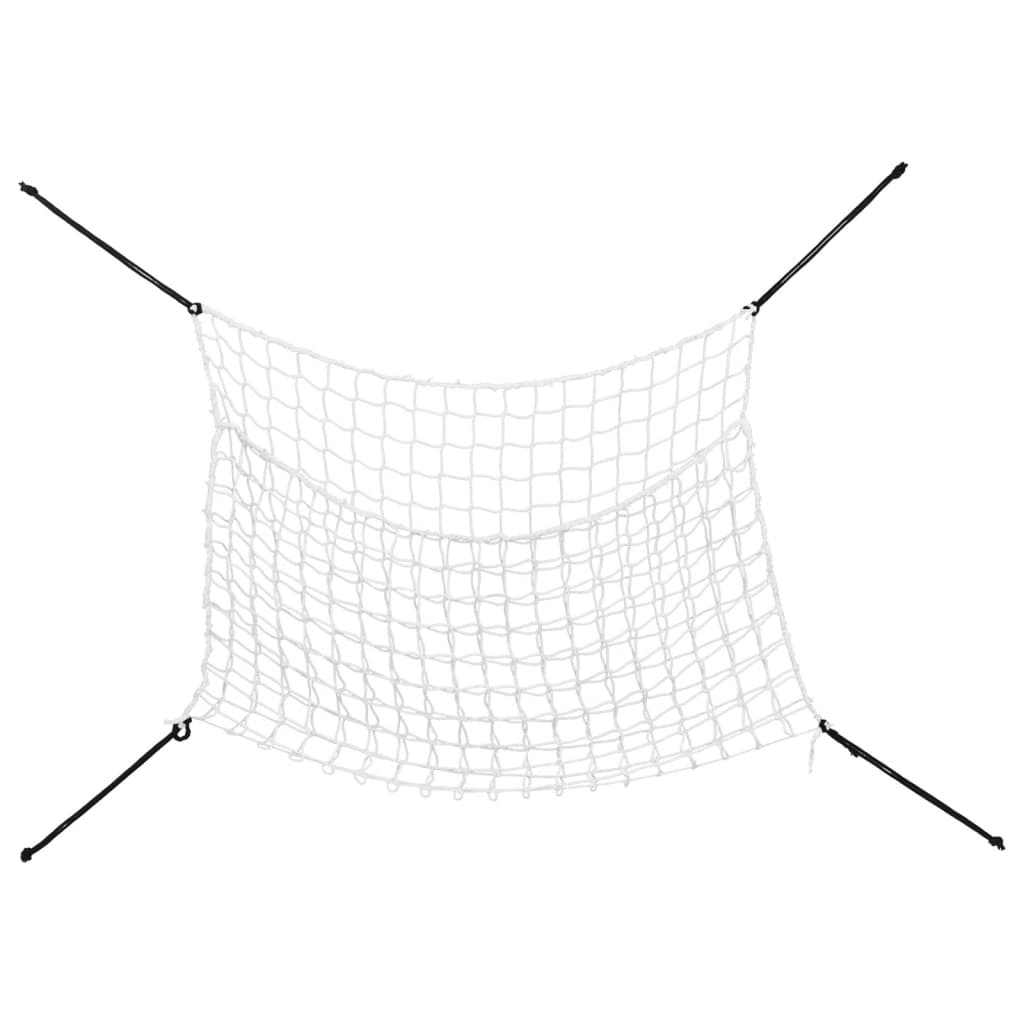 Vidaxl Hooinets 2 pezzi 90x60 cm Polypropene White