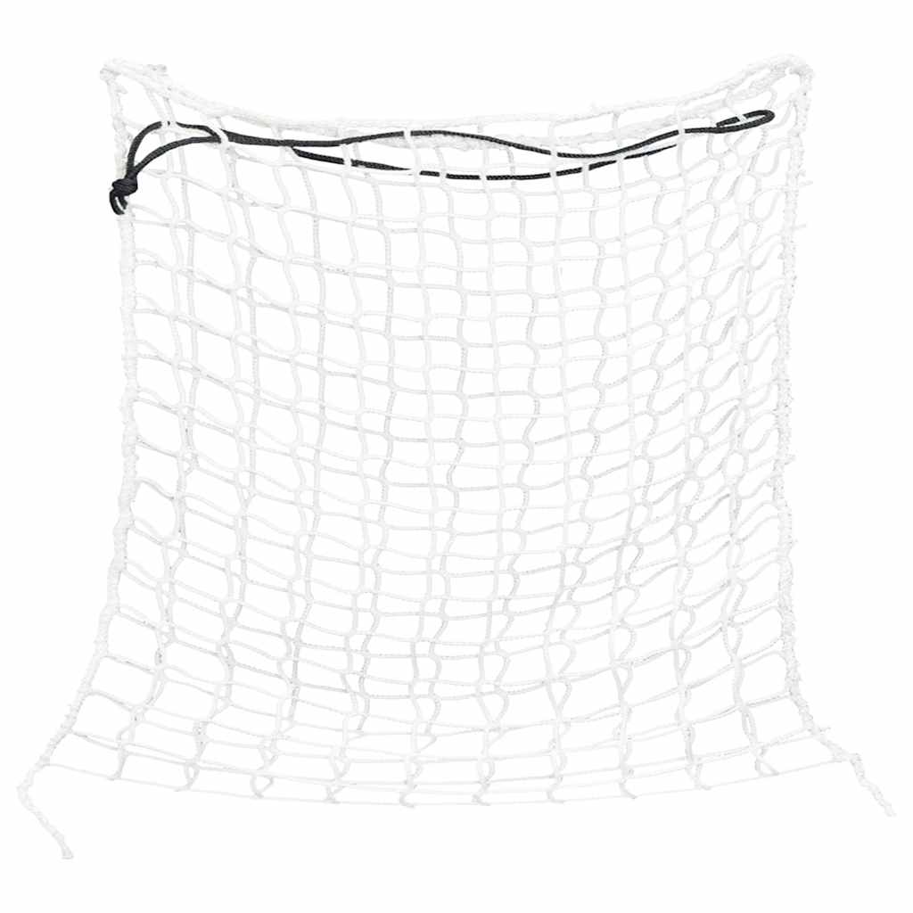 Vidaxl hooinetten 2 st 100x100 cm rond polypropeen wit