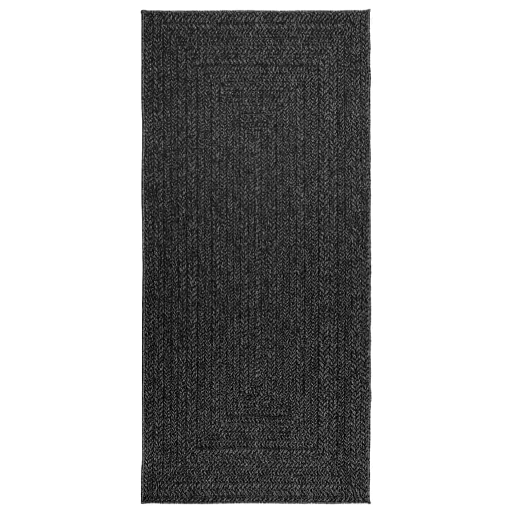 VIDAXL RAG ZIZUR all'interno e all'esterno del juta 100x200 cm Antracite