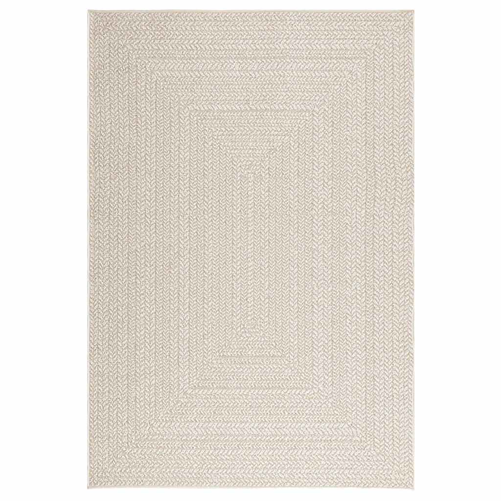 Vidaxl Rug Zizur Room all'interno e all'esterno di 140x200 cm look da iuta