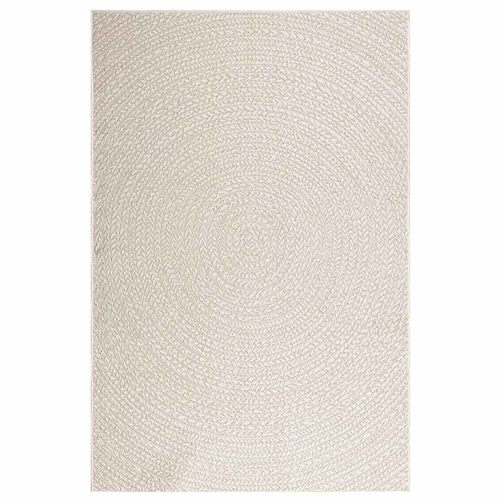 Alfombra Vidaxl habitación Zizur dentro y fuera de 140x200 cm de yute look