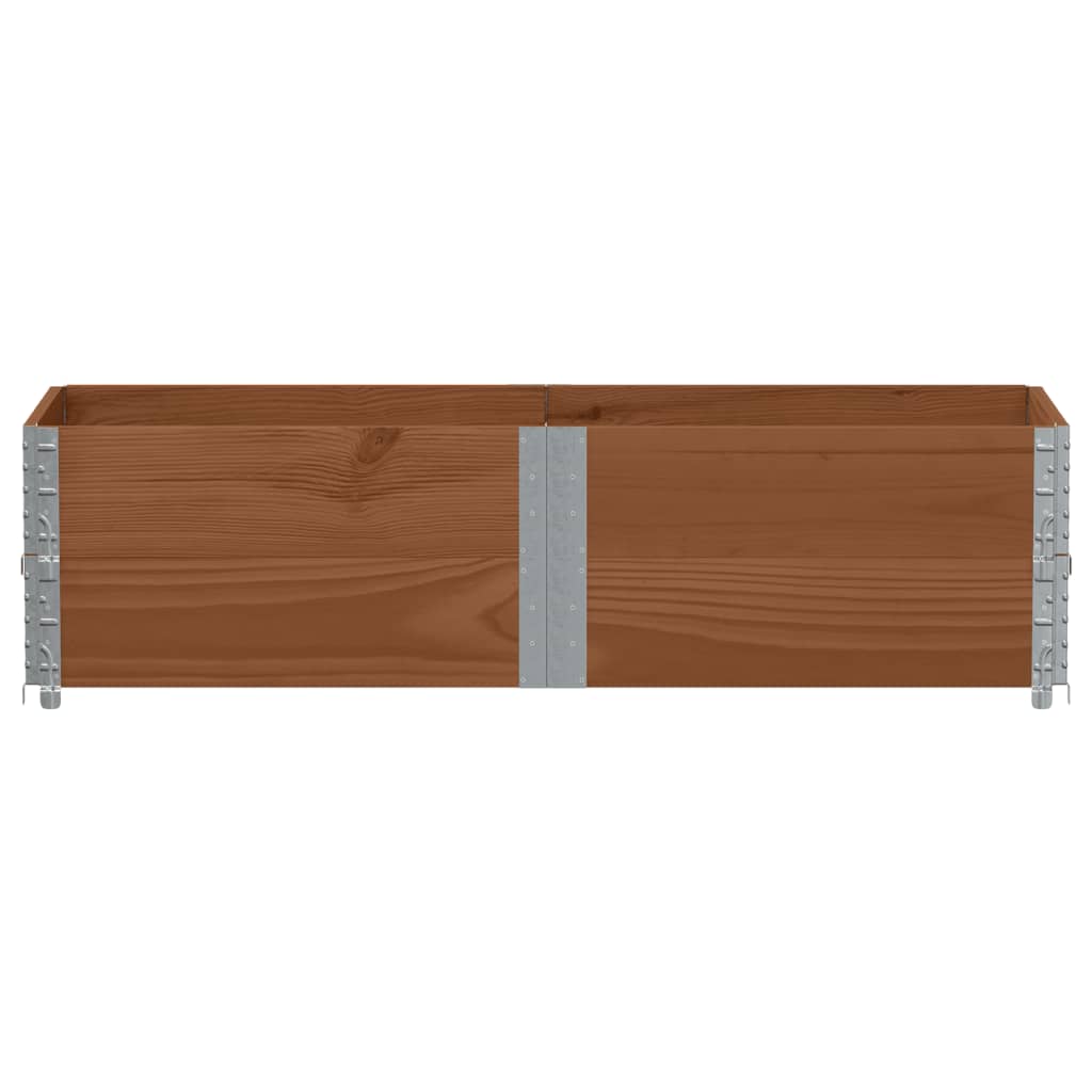 Vidaxl Planning Box 150x50 cm Pine Solid Pine Brown