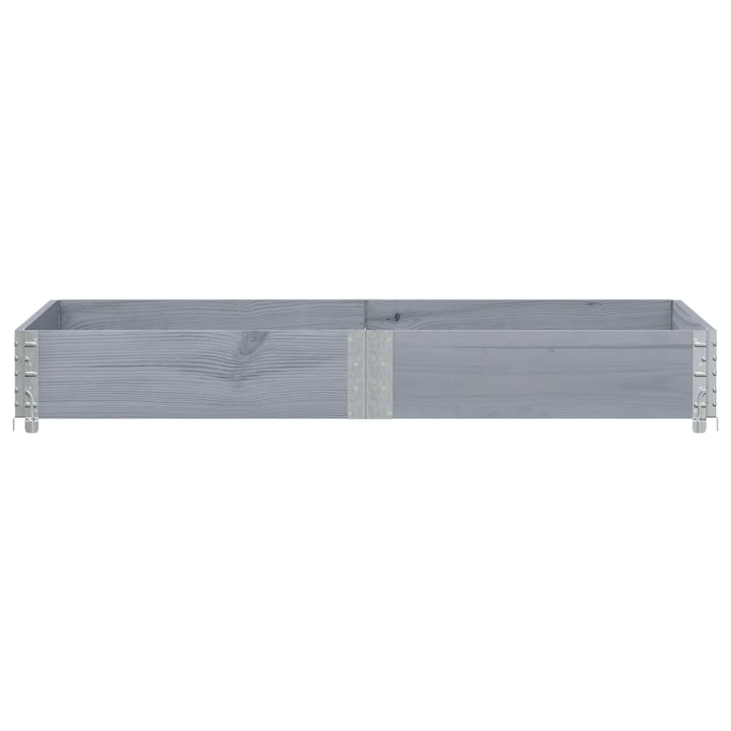 Casella di pianificazione Vidaxl 150x100 cm Pino solido