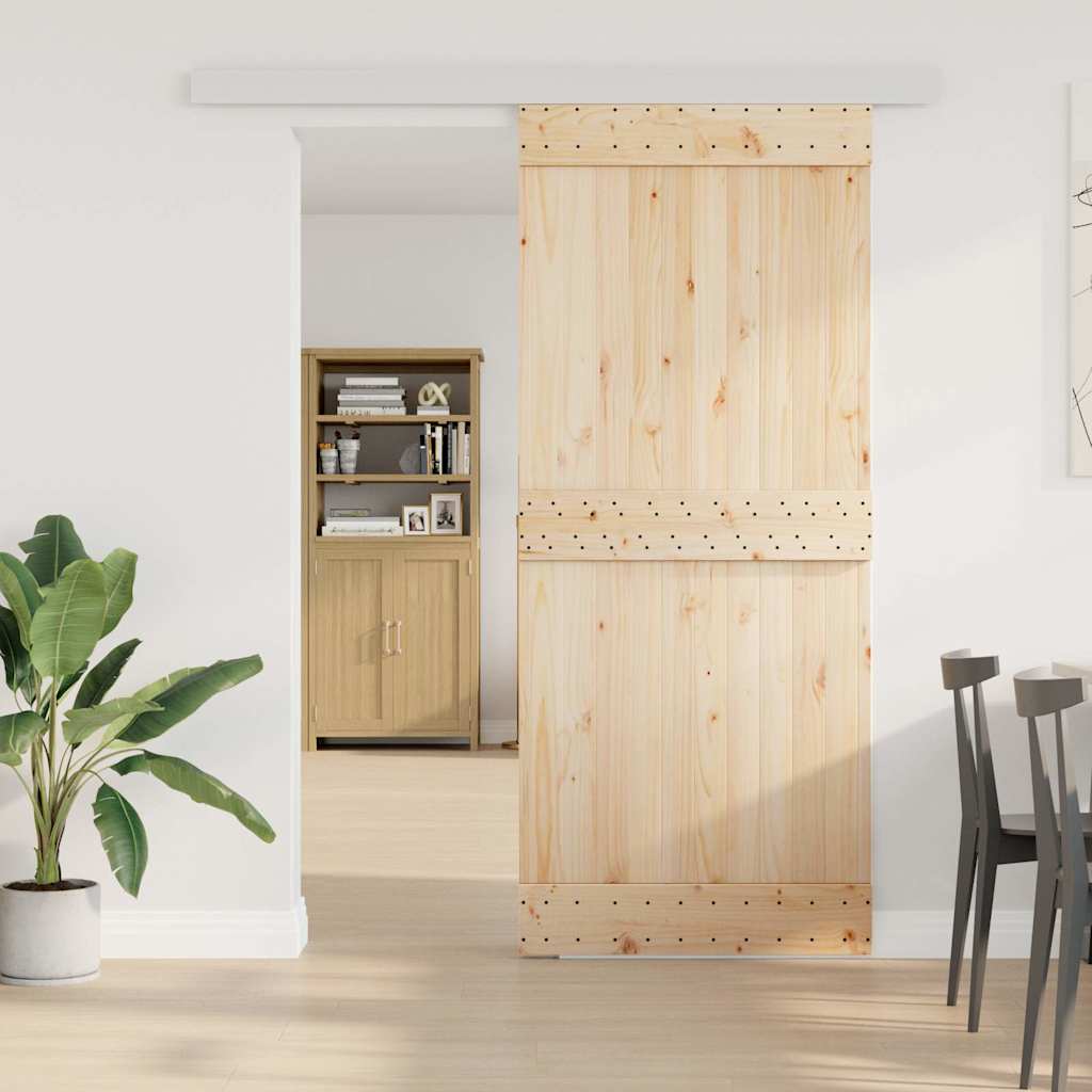 Picca Vidaxl SET PORTA SLIDE 183 cm in lega di alluminio argento colorato