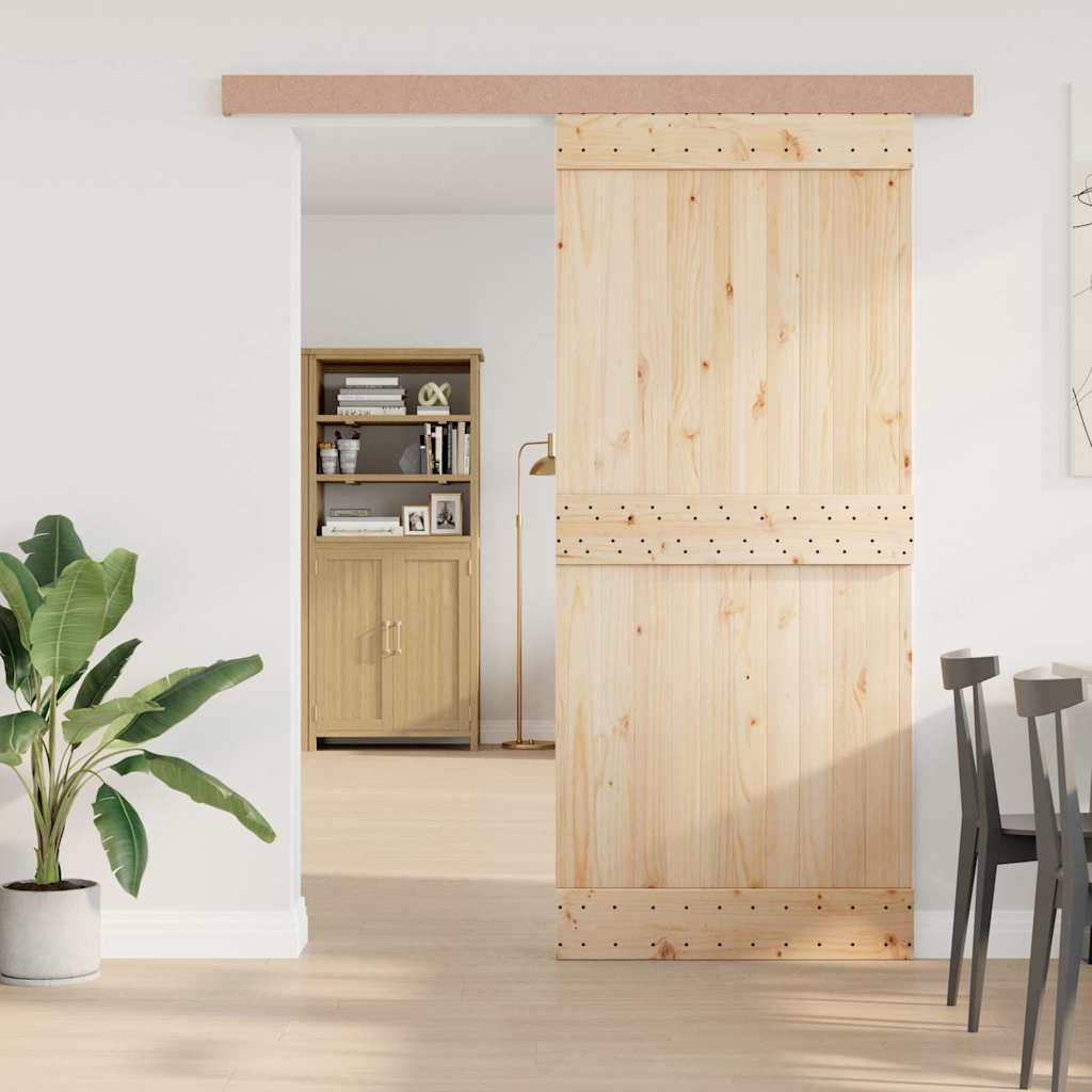 Picca Vidaxl SET PORTA SLIDE 183 cm in lega di alluminio argento colorato