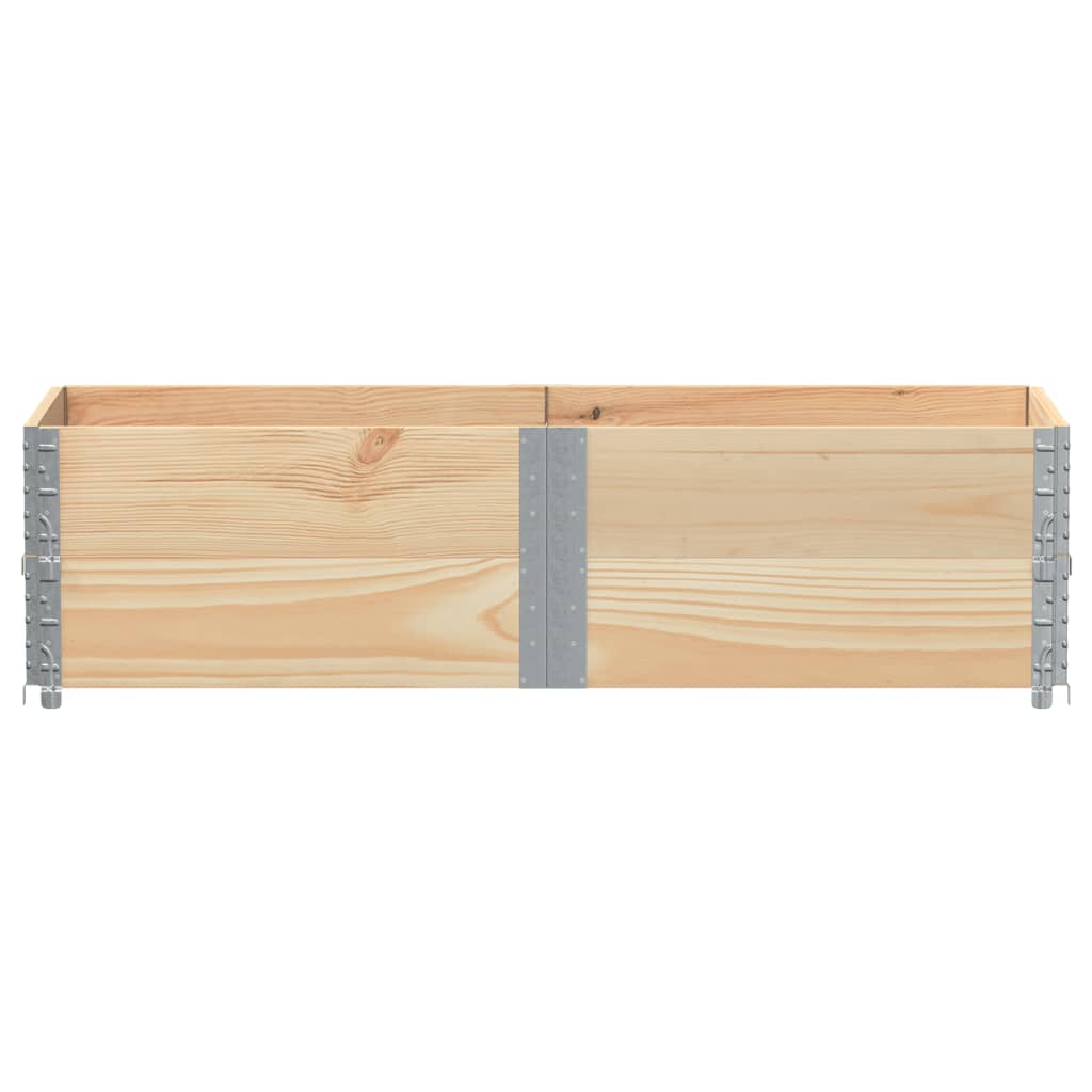 Vidaxl Palletopzetranden 2 ST 150x50 cm Pince solido