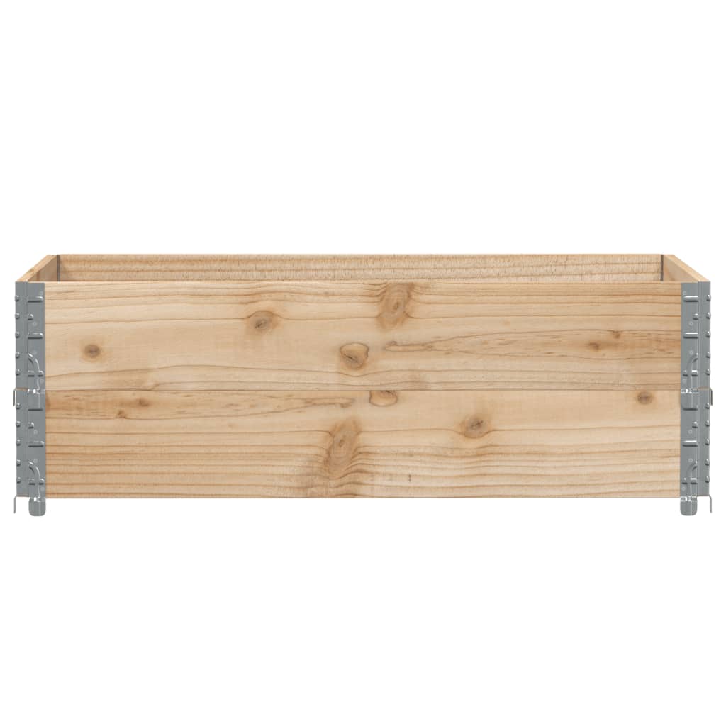 Vidaxl Planning Box 120x80 cm de pino sólido