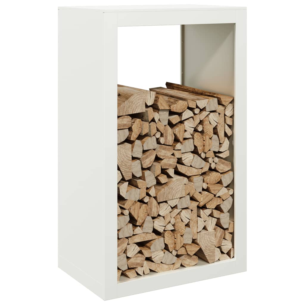 Chimenea de Vidaxl 60x40x100 cm de acero blanco