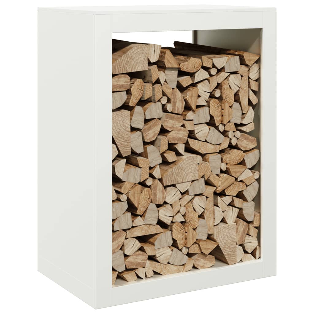 Chimenea de Vidaxl 60x40x80 cm de acero blanco