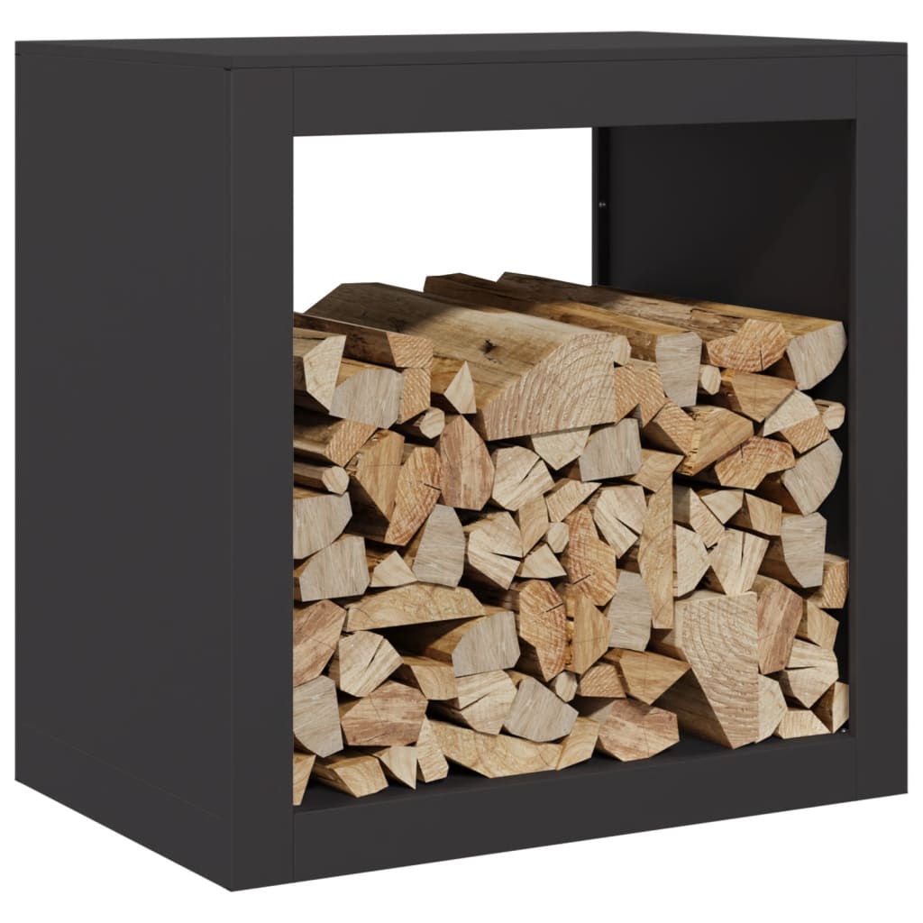 Vidaxl camino 60x40x60 cm in acciaio nero