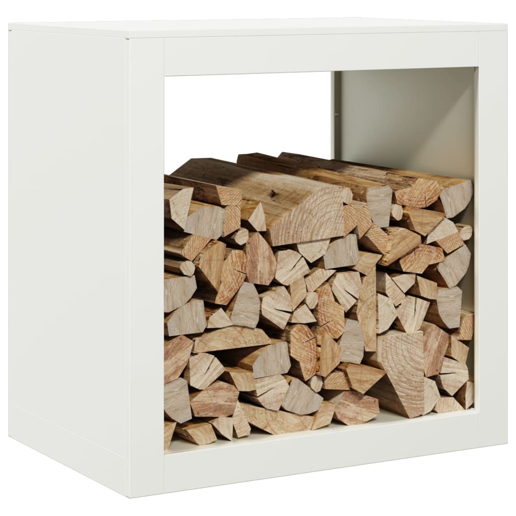 Chimenea de Vidaxl 60x40x60 cm de acero blanco
