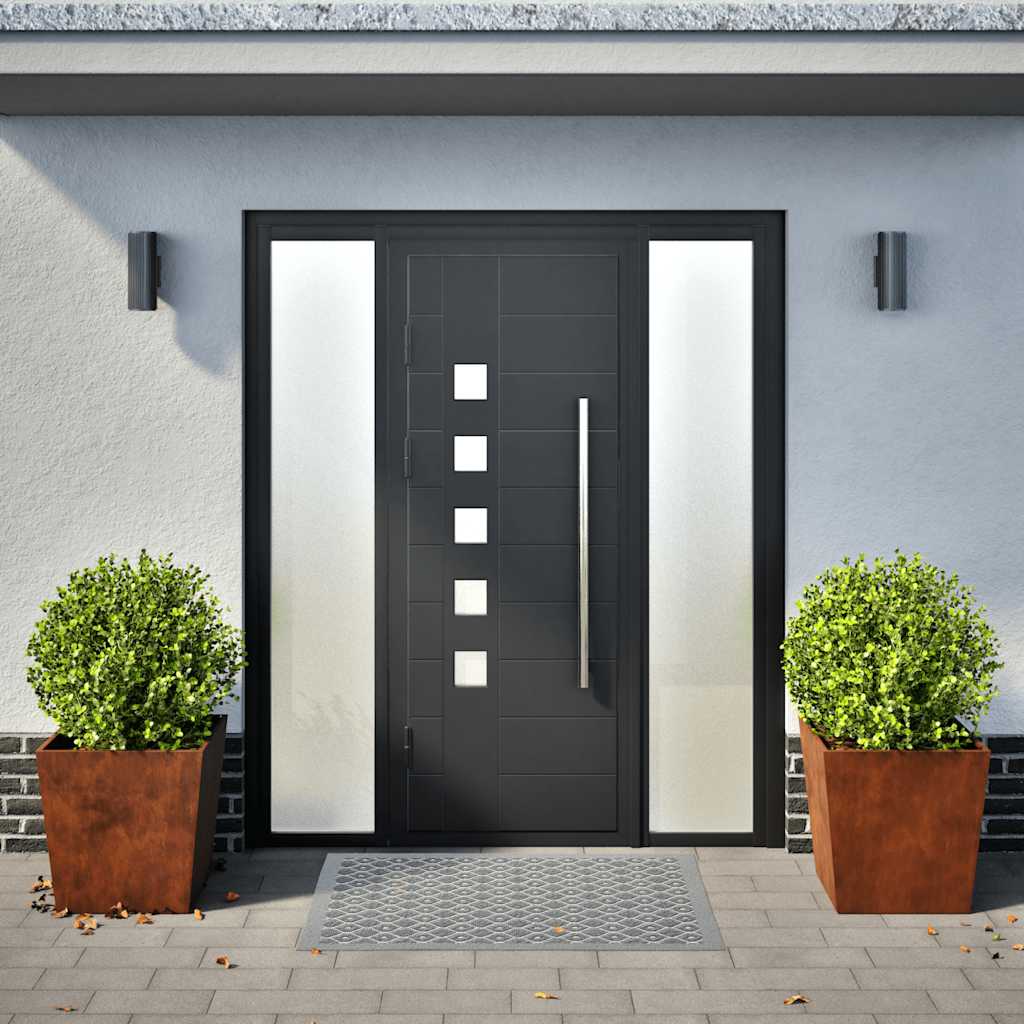 Vidaxl plantenbakken 2 st 50x50x50 cm weervast staal