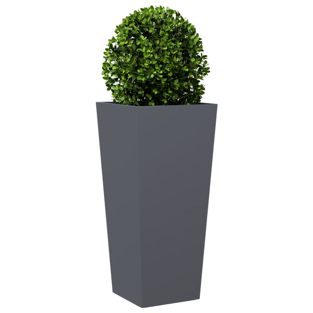 Vidaxl Planning Box 35x35x75 cm de acero antracita