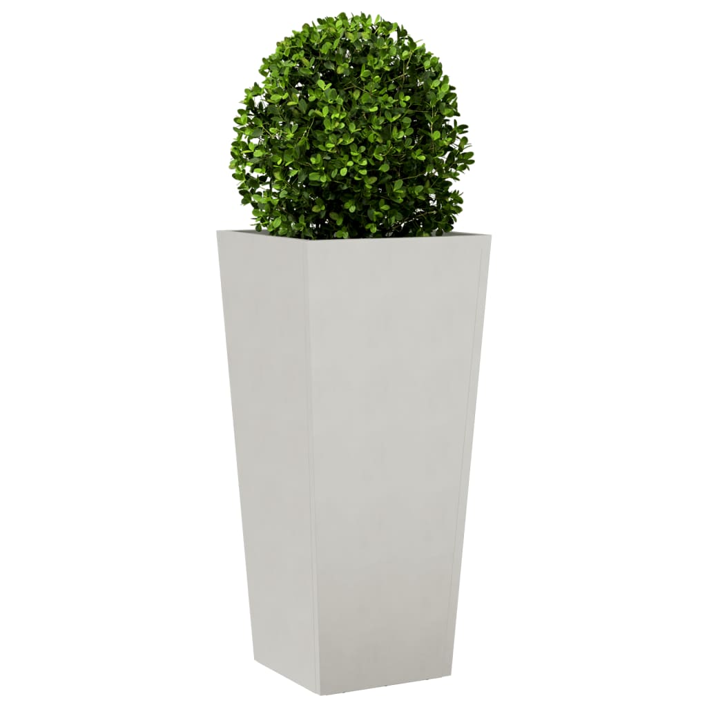 Vidaxl Planter 35x35x75 cm de acero inoxidable