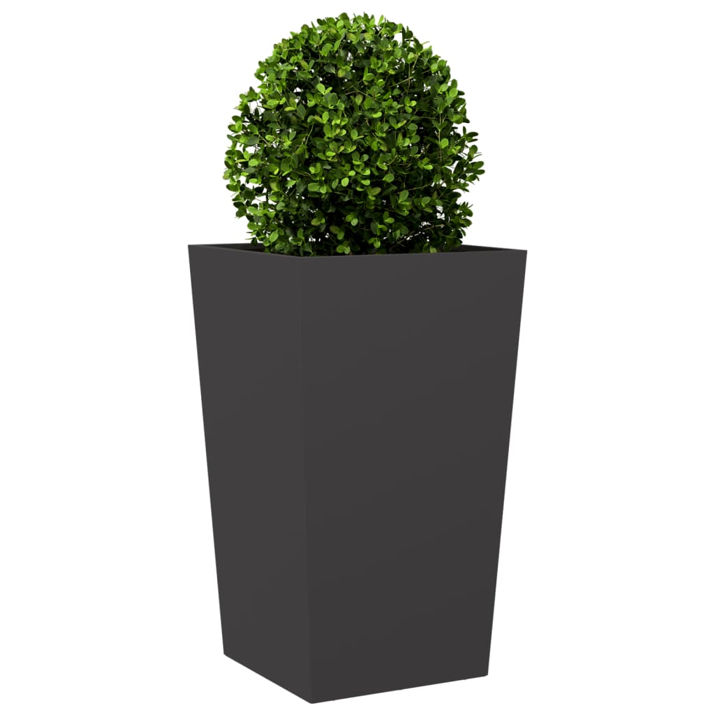 Vidaxl Planning Box 45x45x75 cm de acero negro