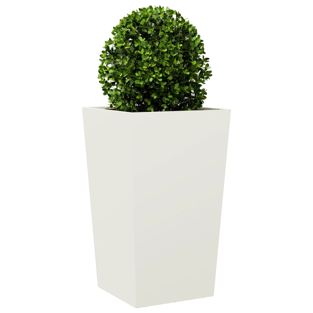 Vidaxl Planning Box 45x45x75 cm de acero blanco