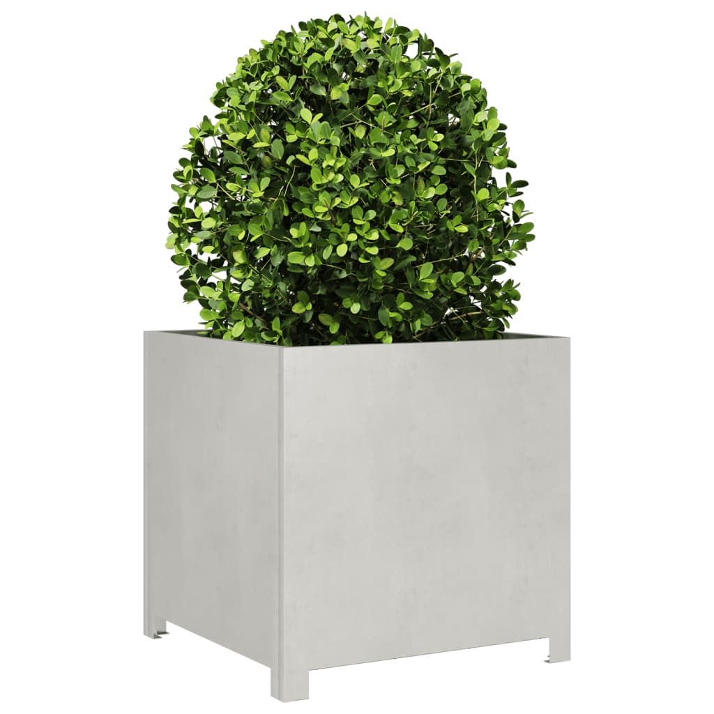 Vidaxl Planning Box 50x50x50 cm de acero inoxidable