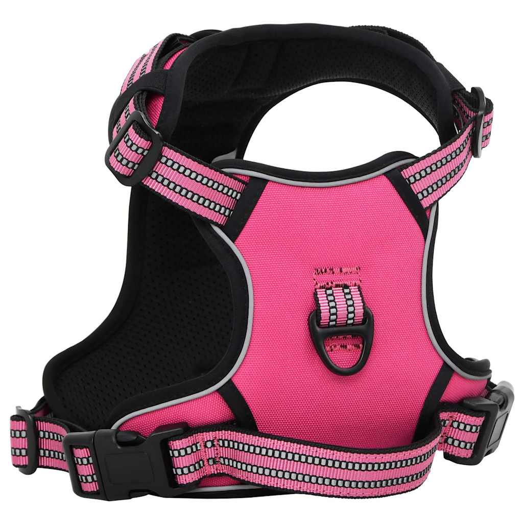 Plataforma de perro Vidaxl con cinturón y collar l Pink