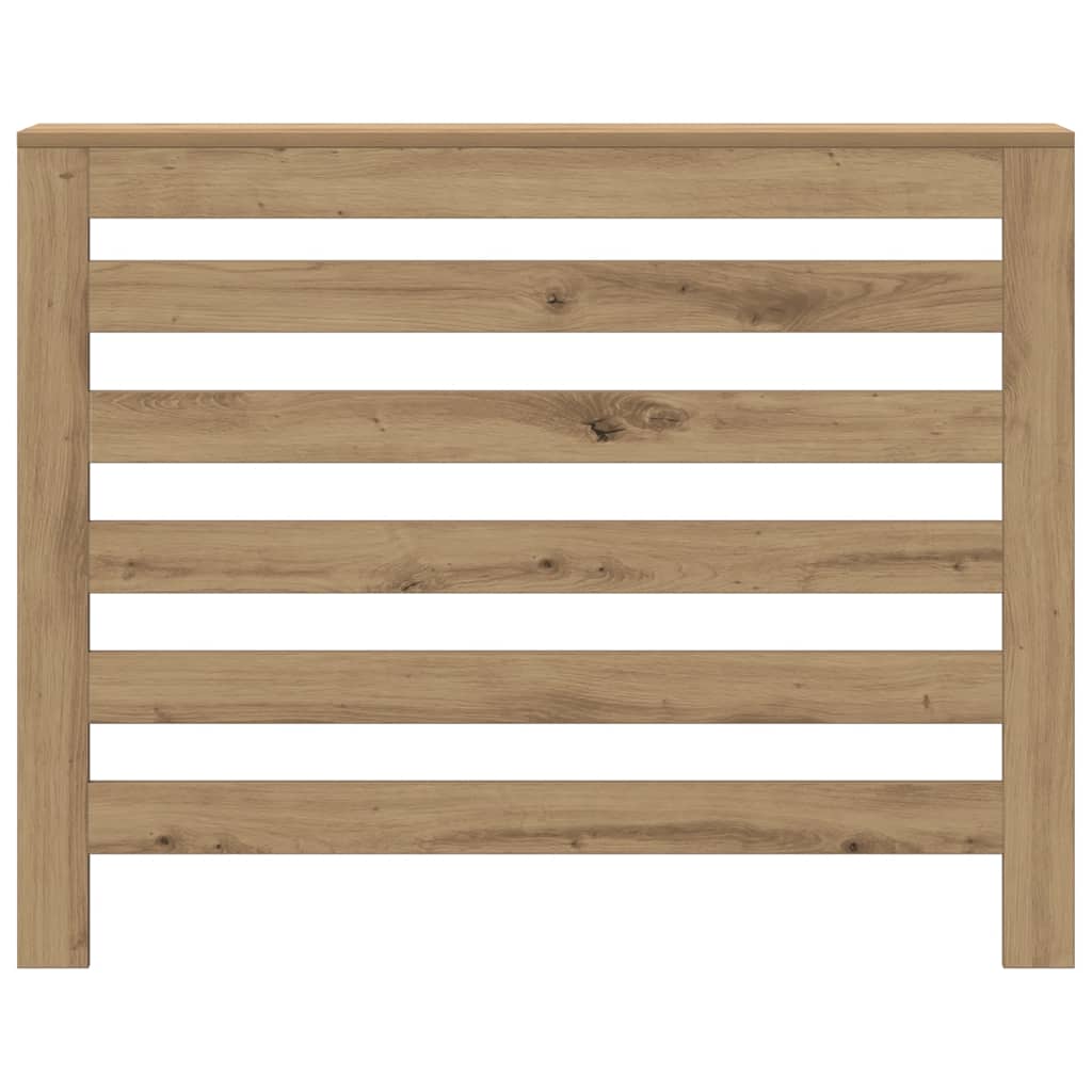Vidaxl radiatorombouw 104x20x82 cm bewerkt hout artisanaal eikenkleur