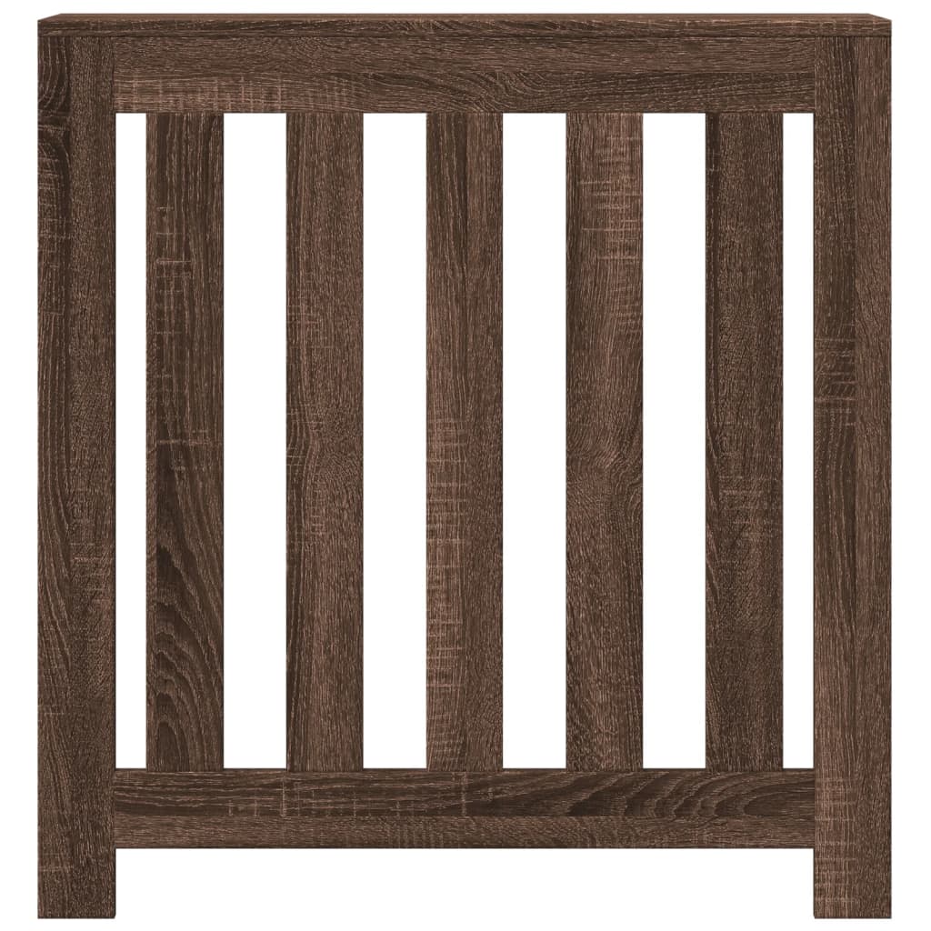 Vidaxx carcasa de radiador 78x20x82 cm madera contrachapada, roble marrón