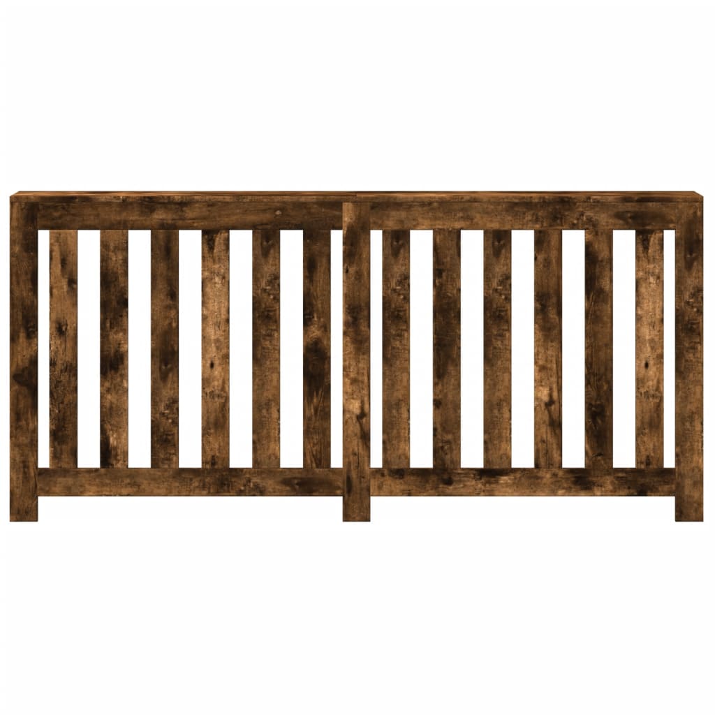 Vidaxl Radiatorom Construction 175x20x82 cm Oak fumato in legno trasformato