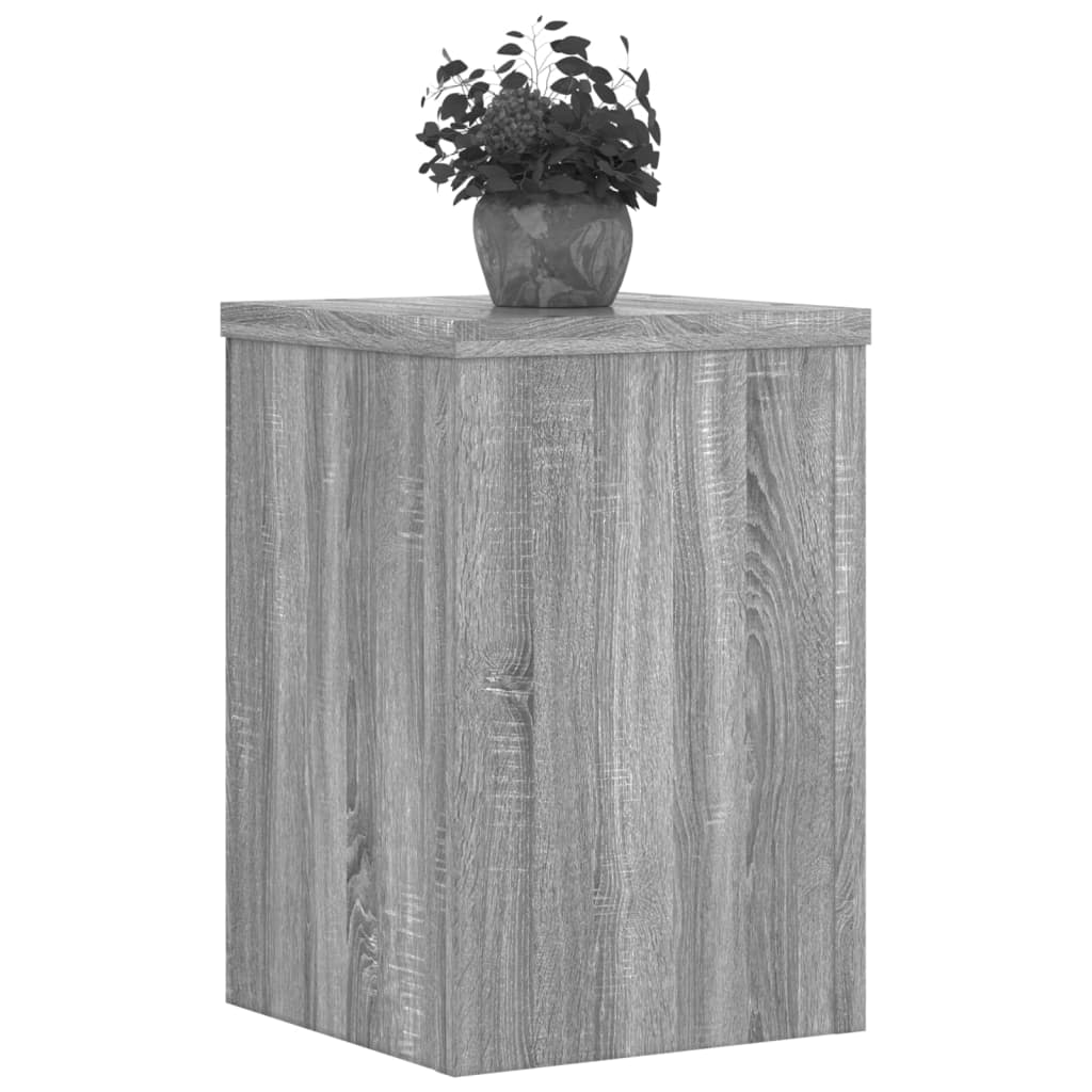 Estándares de planta Vidaxl 2 ST 25X25X35 cm de madera procesada Sonoma
