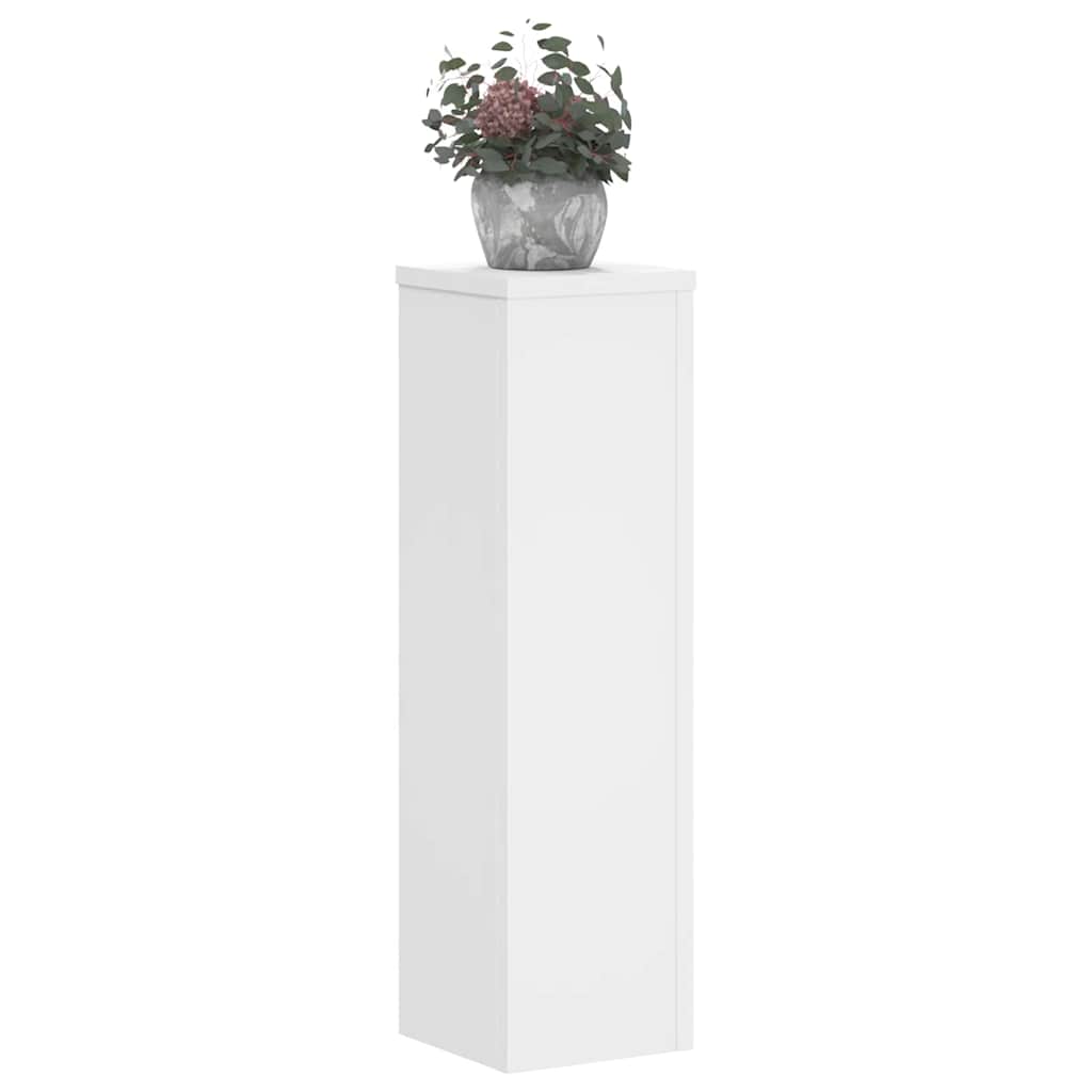 Supporti per piante Vidaxx 2 pezzi 17x17x60 cm in legno composito bianco