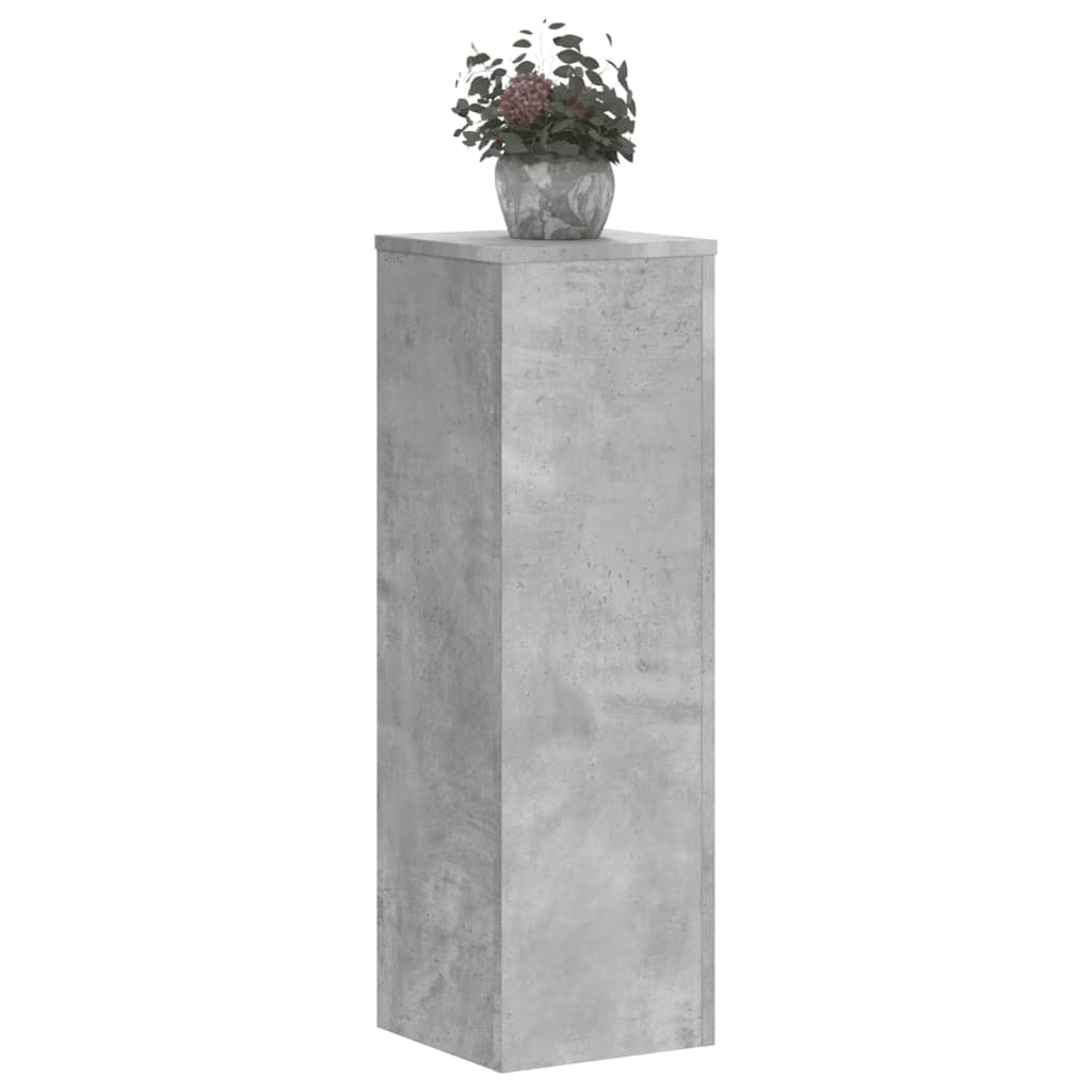 Estándares de planta Vidaxl 2 ST 25X25X80 cm Precio de concreto de madera procesada