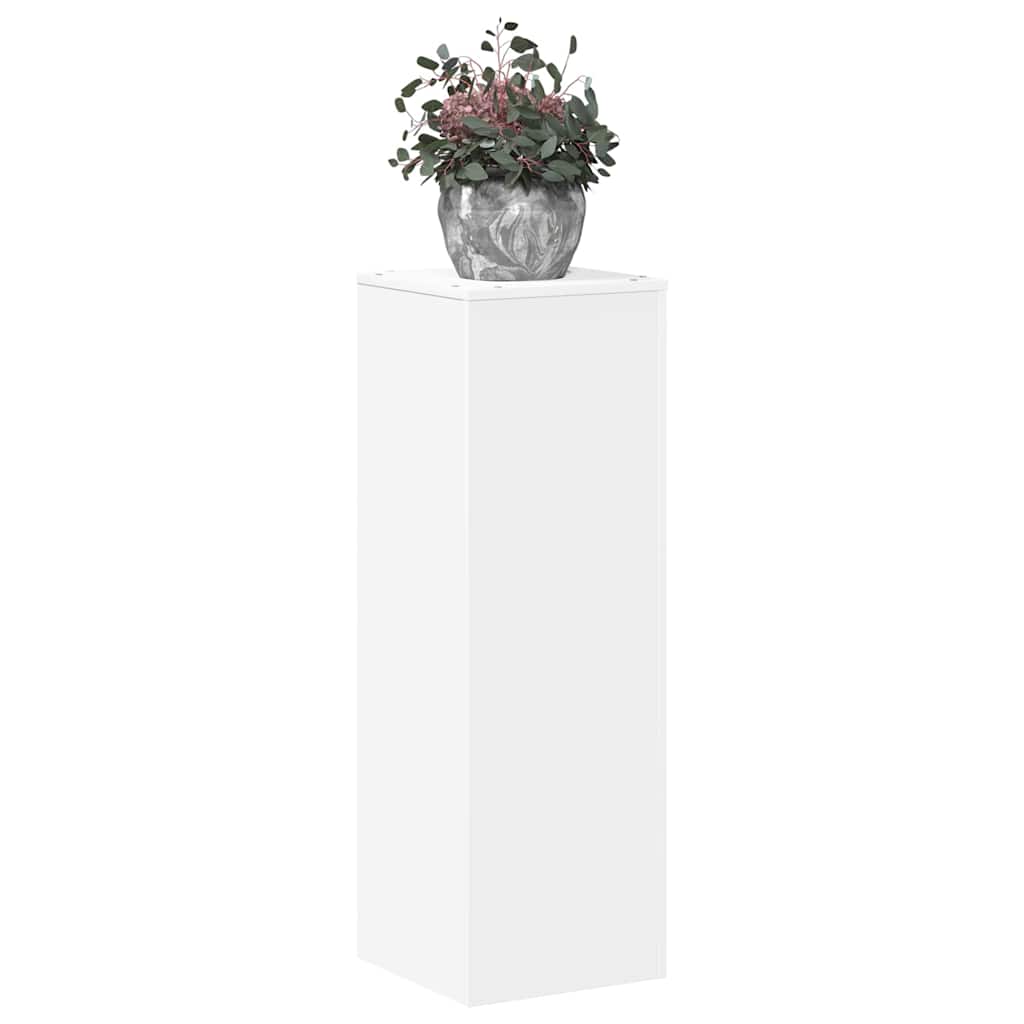 Supporto per piante Vidaxx 33x33x100 cm in derivati del legno bianco