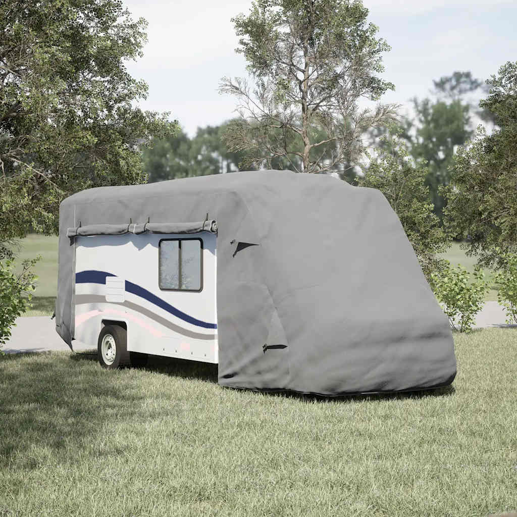 Copri camper Vidaxx 730x235x275 cm in tessuto non tessuto grigio