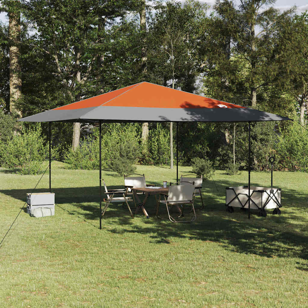 Tenda Vidaxx arancione 395 x 395 x 251 cm tessuto