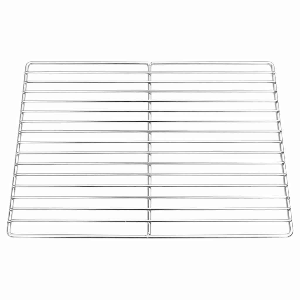 Parrilla vidaxx plata 40 x 30 cm acero inoxidable