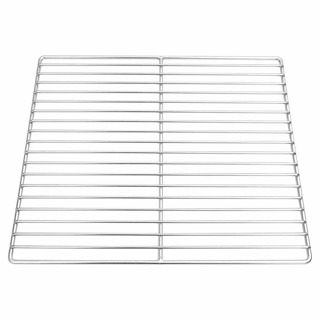 Parrilla vidaxx plata 40 x 35 cm acero inoxidable