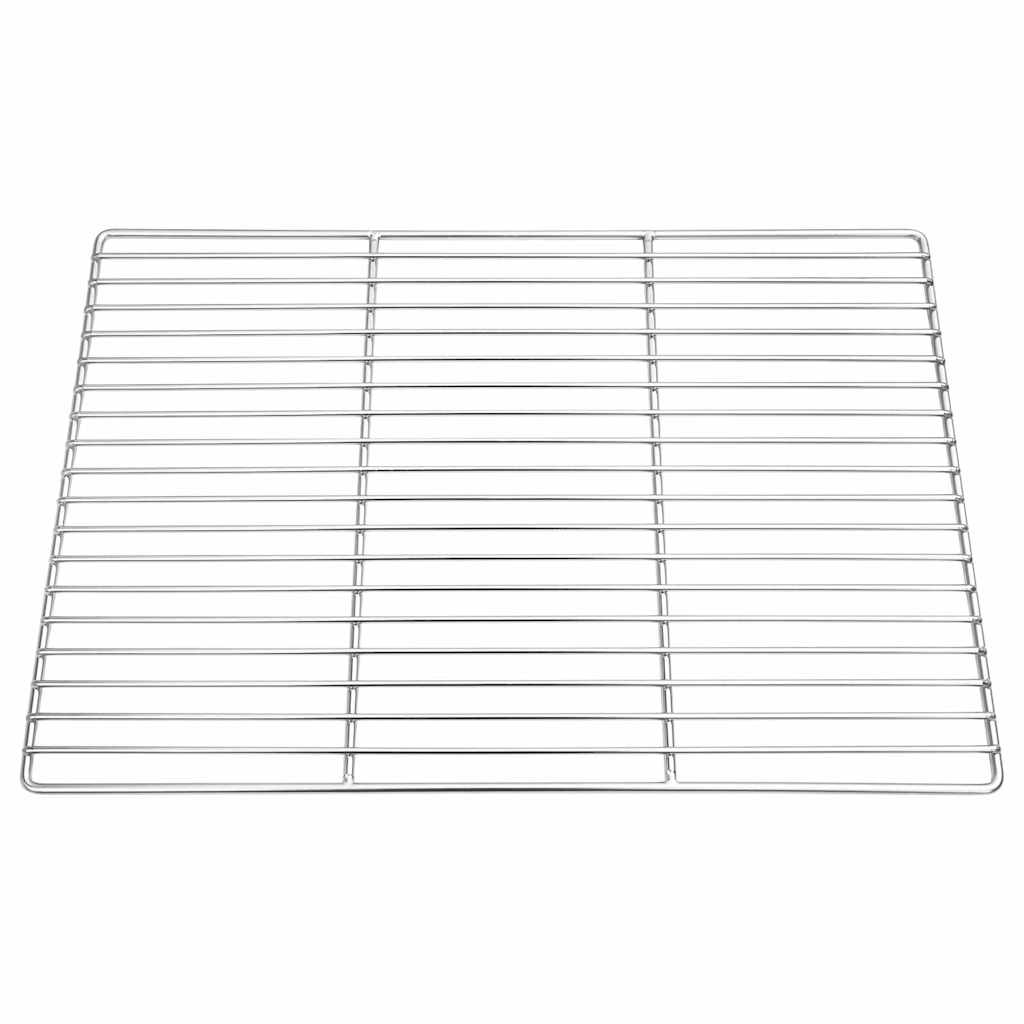 Parrilla vidaxx plata 50 x 35 cm acero inoxidable