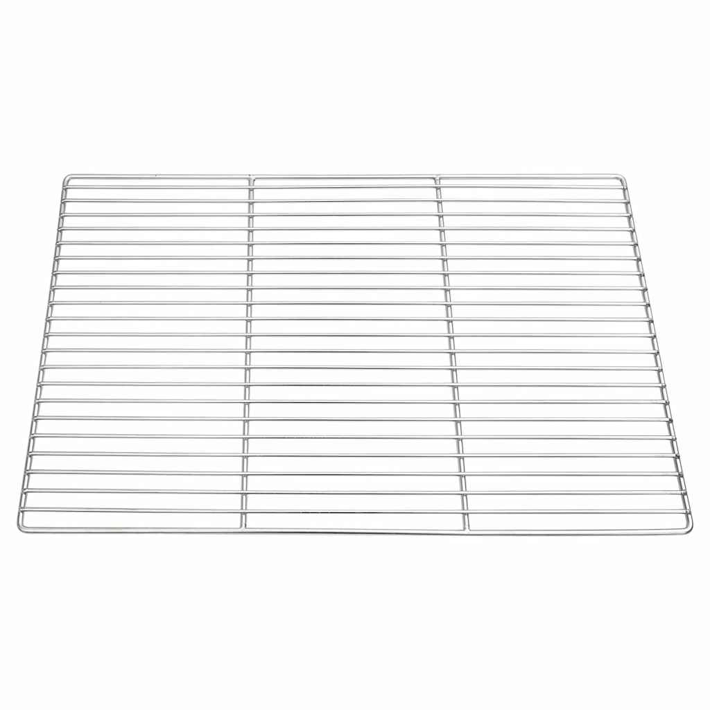 Parrilla vidaxx plata 60 x 40 cm acero inoxidable