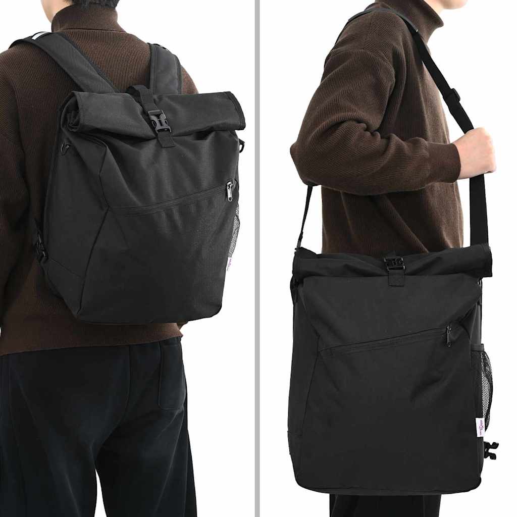 Borsa da bicicletta Vidaxx nera 33 x 16 x 60 cm poliestere