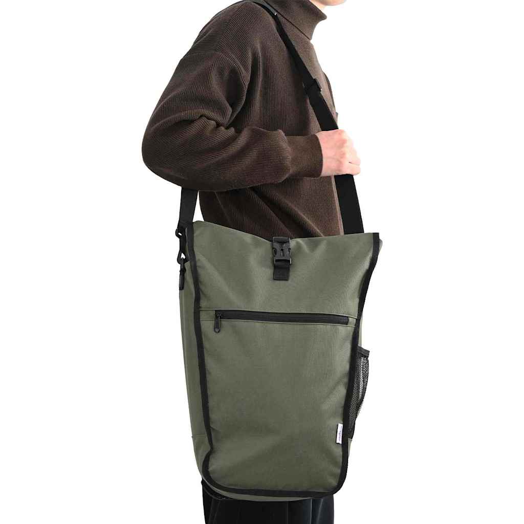 Borsa da bicicletta Vidaxx verde oliva 34 x 16 x 59 cm poliestere