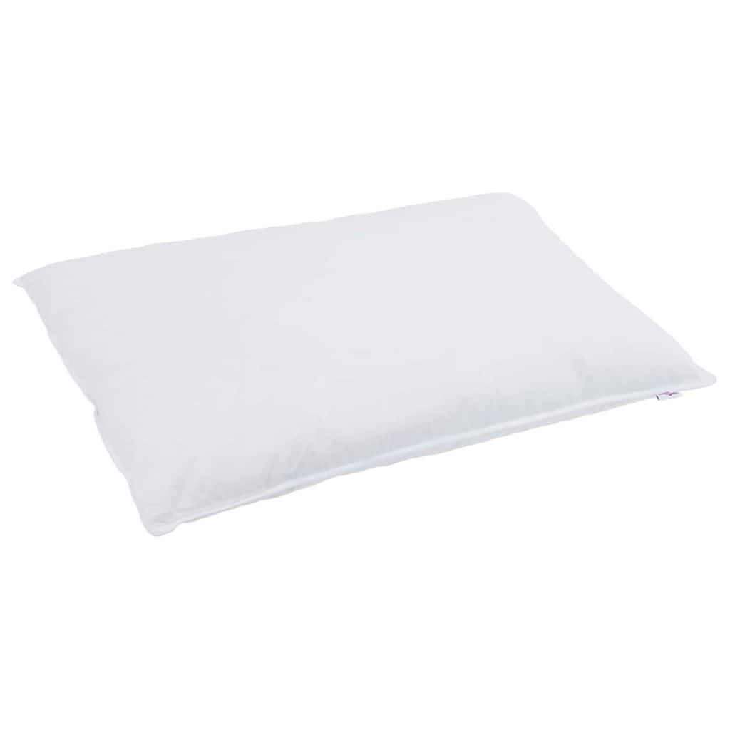 Cuscino Vidaxxl con cuscino piume bianche 40 x 80 cm
