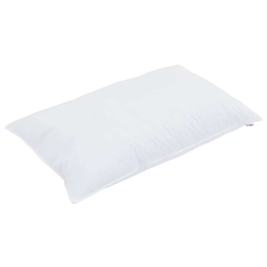 VidaXL almohada con cojín blanco 40 x 80 cm algodón