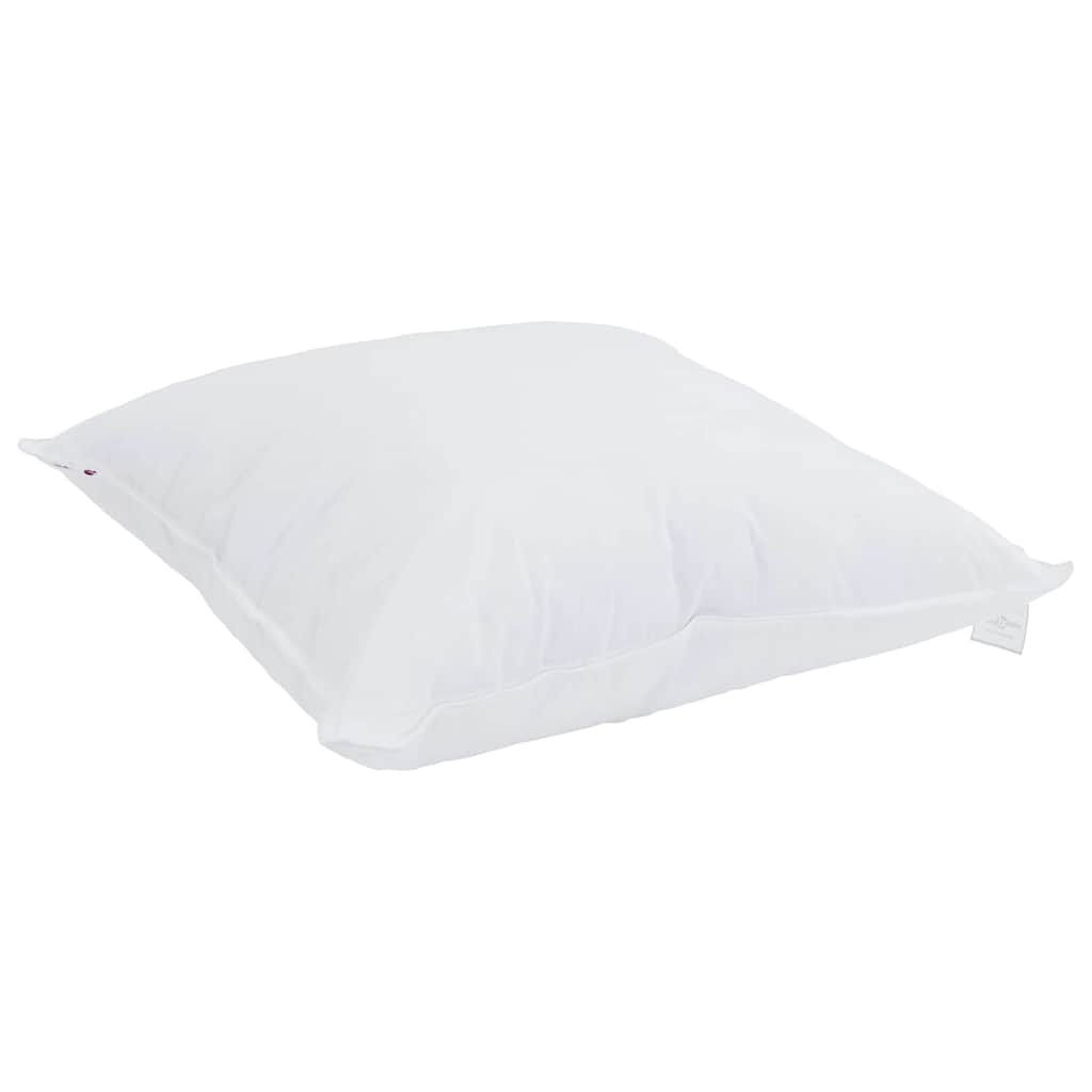 VidaXL almohada con cojín blanco 80 x 80 cm algodón