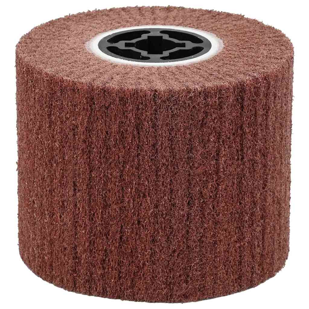 Vidaxl schuurrollen 3 pcs bruin 12 x 12 x 10 cm synthetische vezel