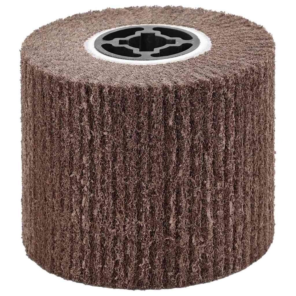 Vidaxl schuurrollen 3 pcs bruin 12 x 12 x 10 cm synthetische vezel