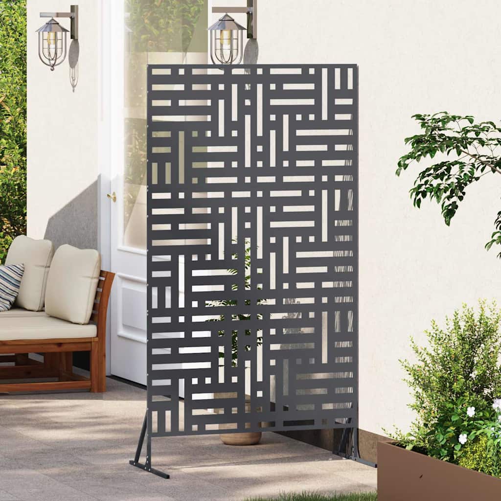 Frangivista Vidaxx antracite 100 x 50 x 180 cm in acciaio