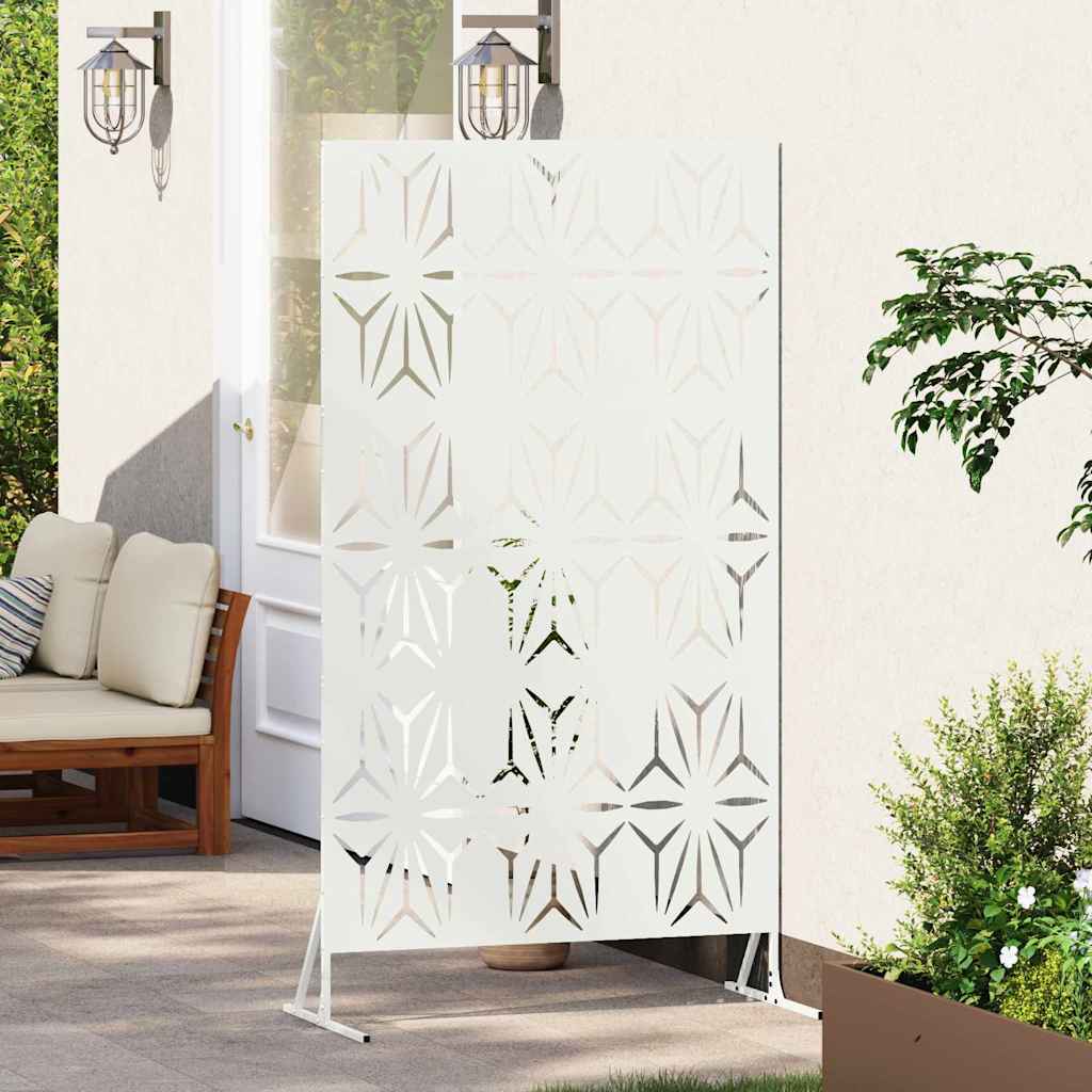 Frangivista Vidaxx bianco 100 x 50 x 180 cm in acciaio